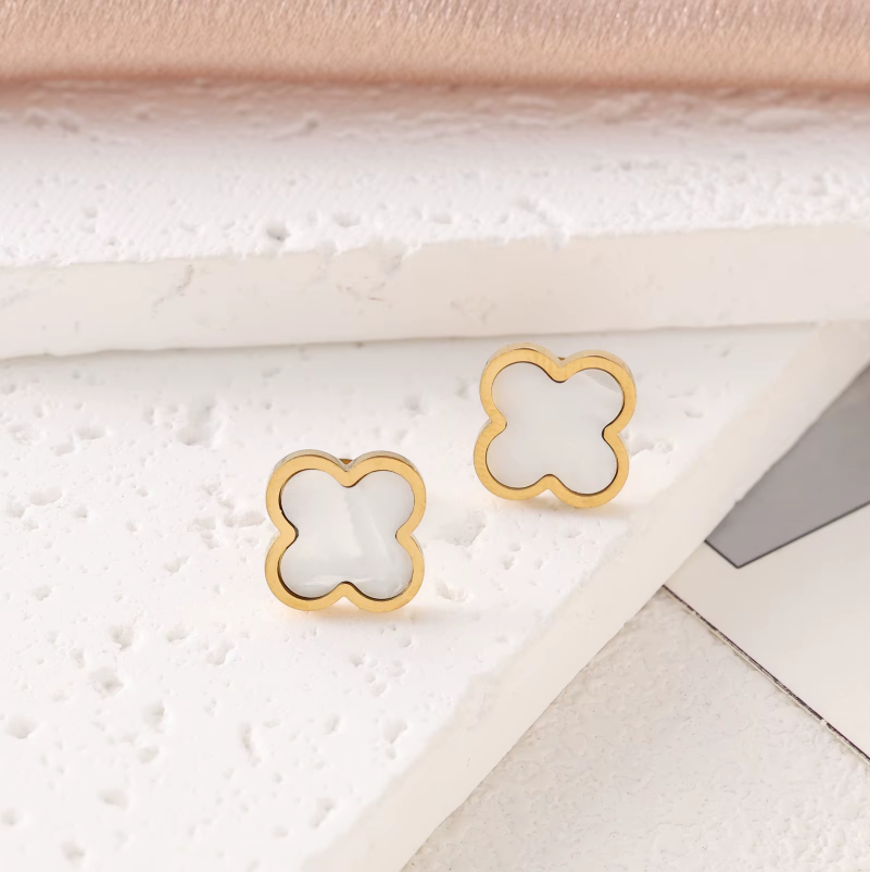 Armkette - Klee Ohringe